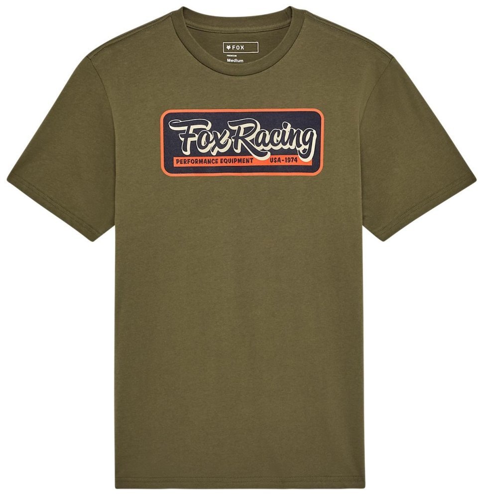 Футболка FOX PREMIUM Short Sleeve Tee - EQUIPPED [Olive Green]