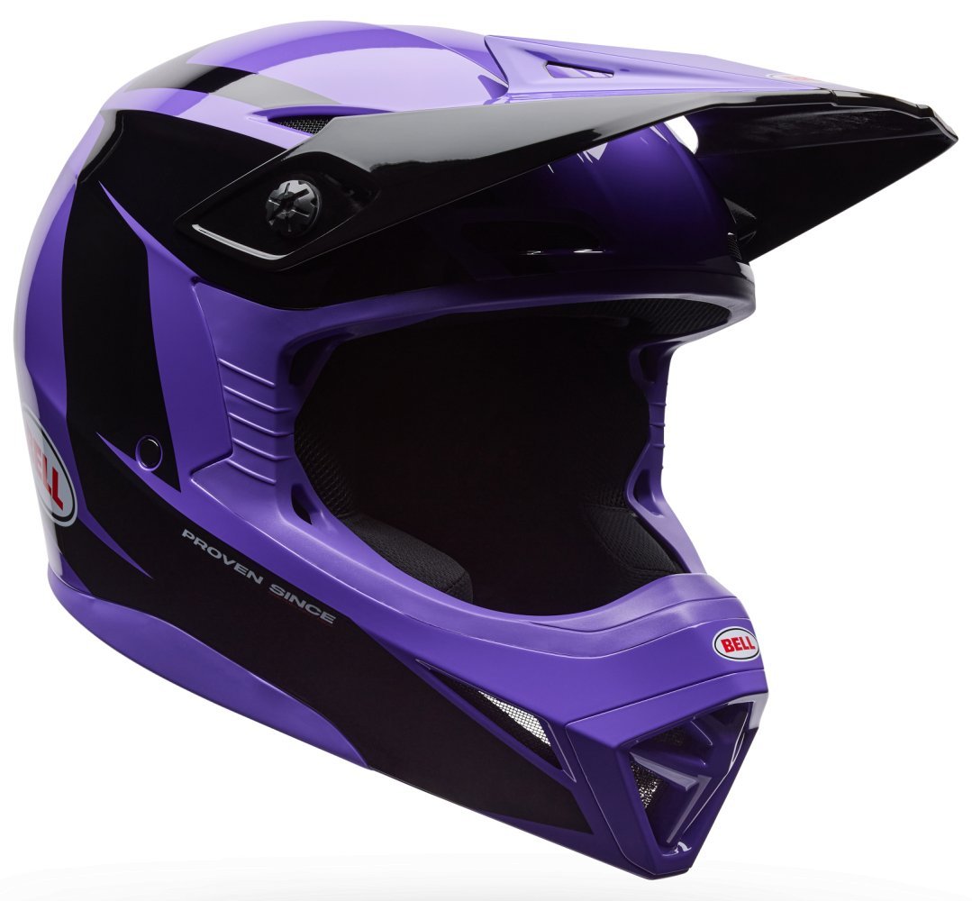 Шолом BELL MX-10 Helmet - TALON [Purple]