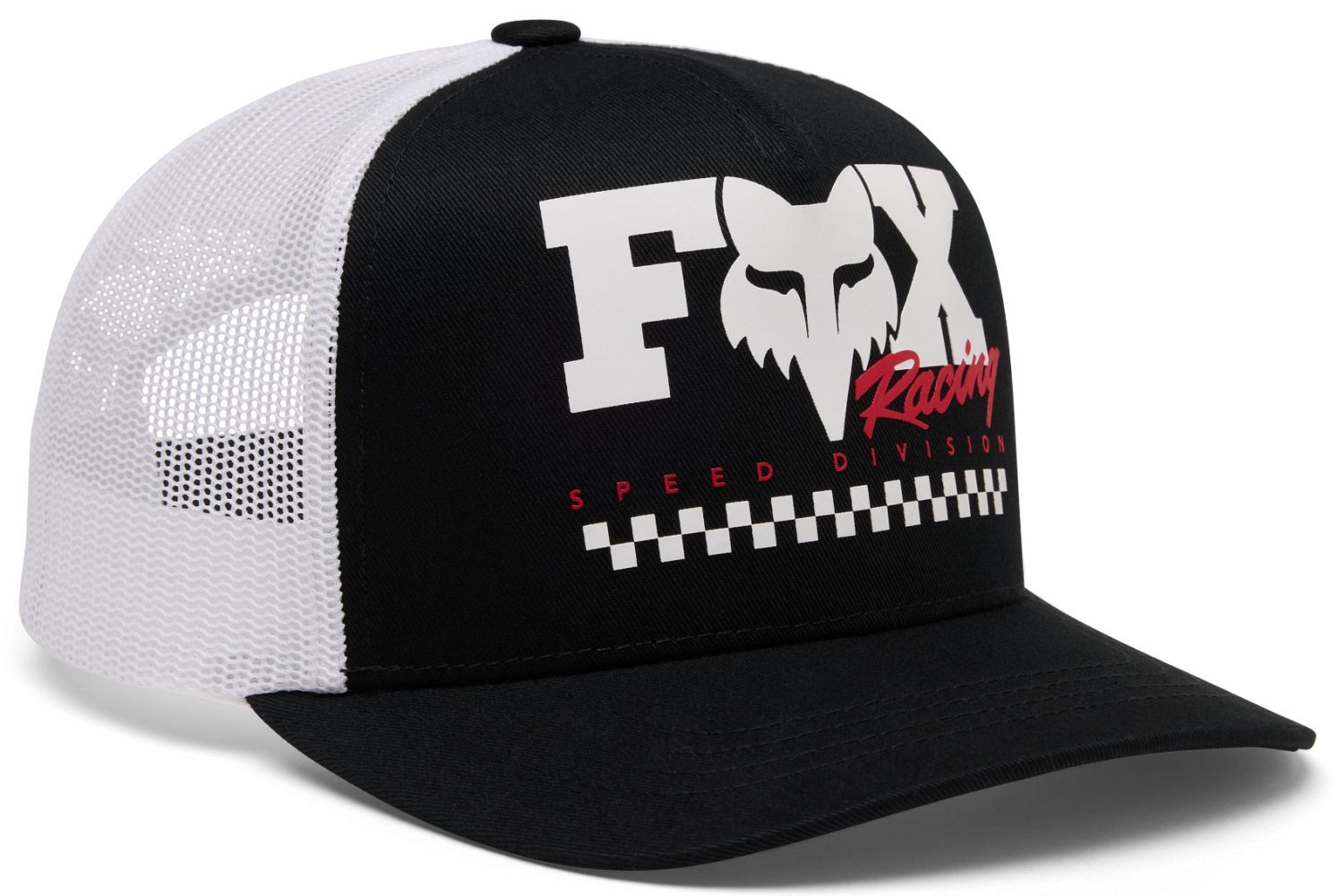 Кепка FOX Youth Trucker Hat - CHECKER [Black]