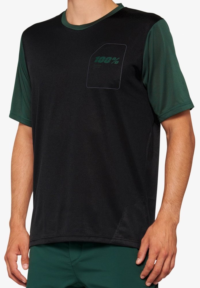 Джерсі 100% RIDECAMP Jersey [Forest Green]