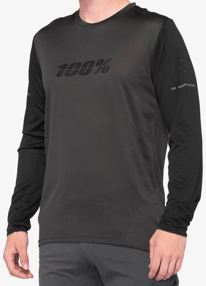 Джерсі 100% RIDECAMP Jersey [Charcoal]