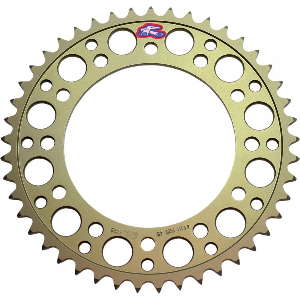 Зірка Renthal 525 Hard Anodised Chainwheel - Honda [AluGold], 41z