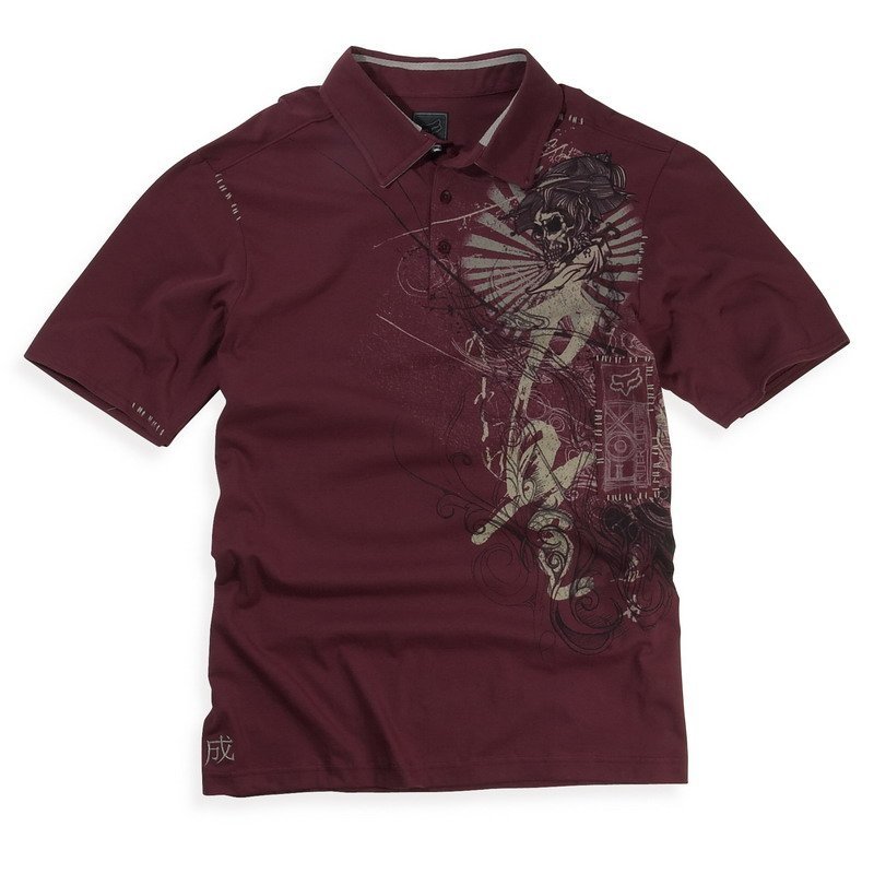 Поло FOX INKED Polo [Pomegranate]