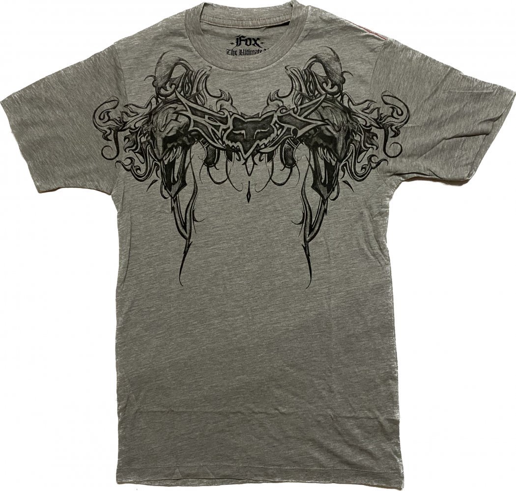 Футболка FOX HEATHERED Short Sleeve Tee - GARGOYLE [Grey]