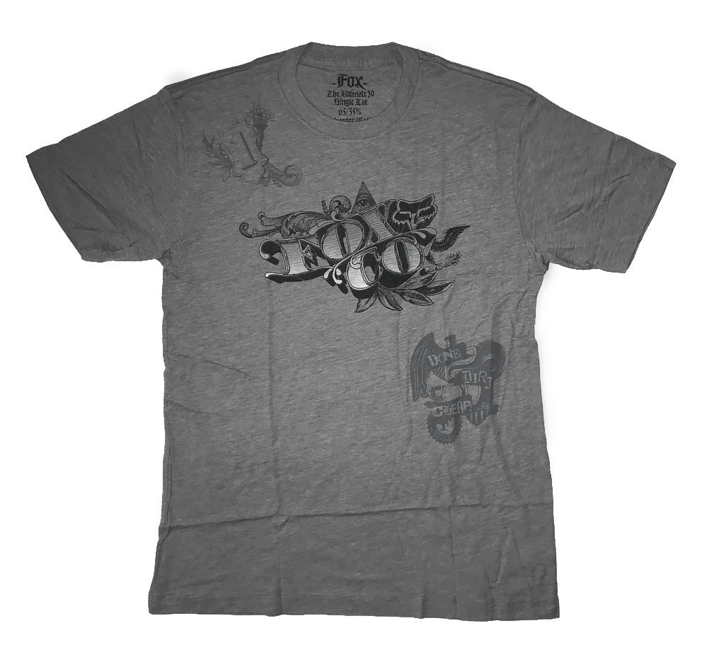 Футболка FOX HEATHERED Short Sleeve Tee - COUNTERFEIT [Grey]