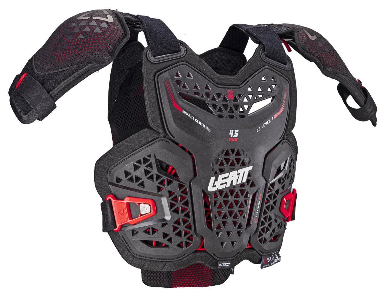 Дитячий захист LEATT 4.5 Hybrid PRO Junior Chest Protector [Black], YL/YXL
