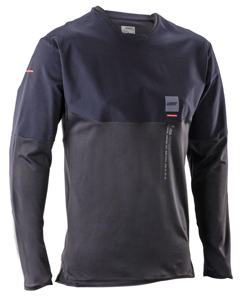 Джерсі LEATT MTB 6.0 Trail Cargo Jersey [Ghost Black]