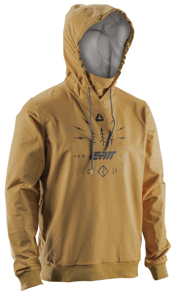 Толстовка LEATT MTB 3.0 ThermaFlow Hoodie [Brass Brown]