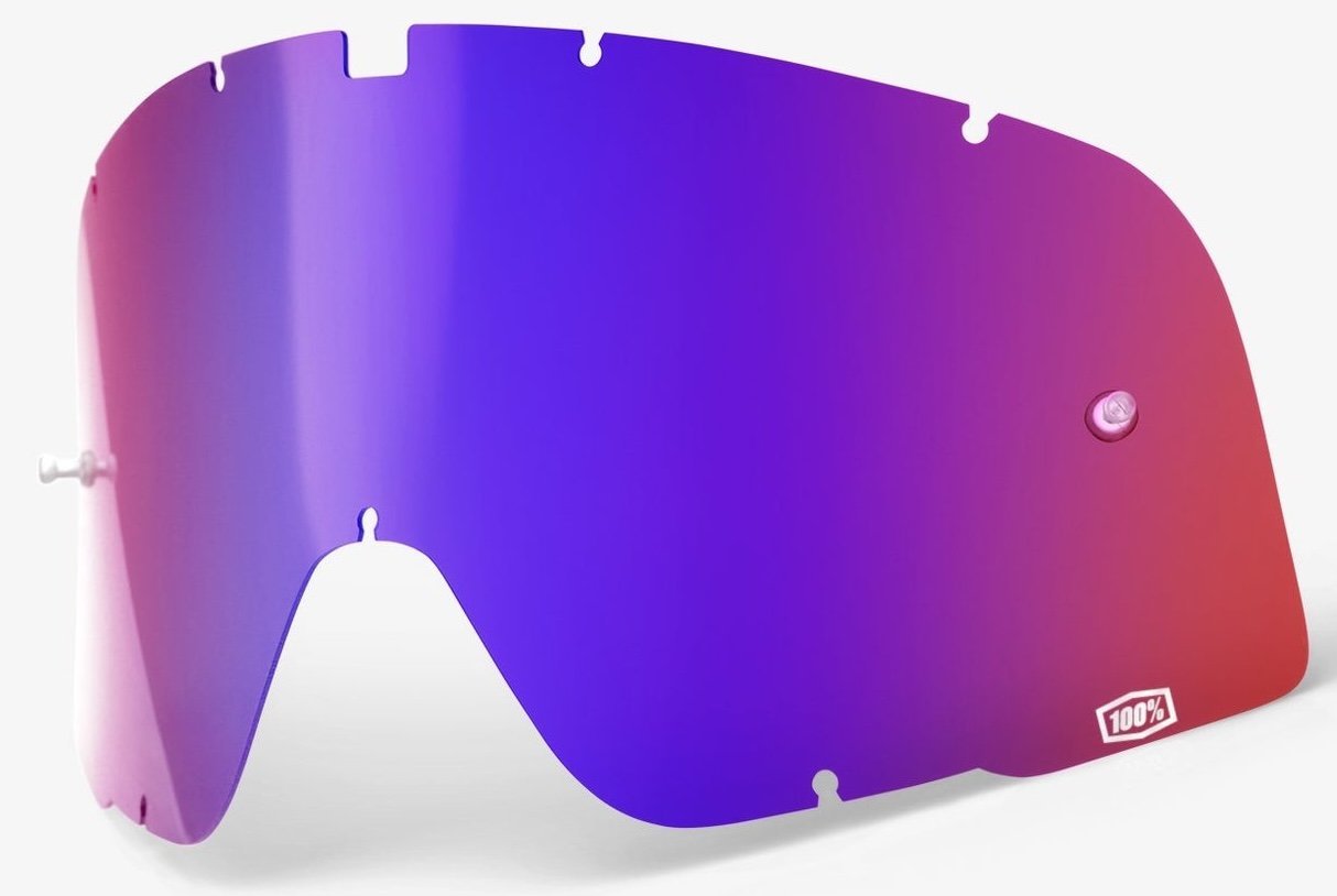 Лінза 100% BARSTOW Lens [Mirror Red], Mirror Blue Lens