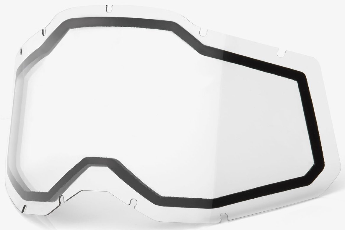 Лінза 100% RC2/AC2/ST2 (Gen.2) Dual Lens [Clear], Dual Clear Lens