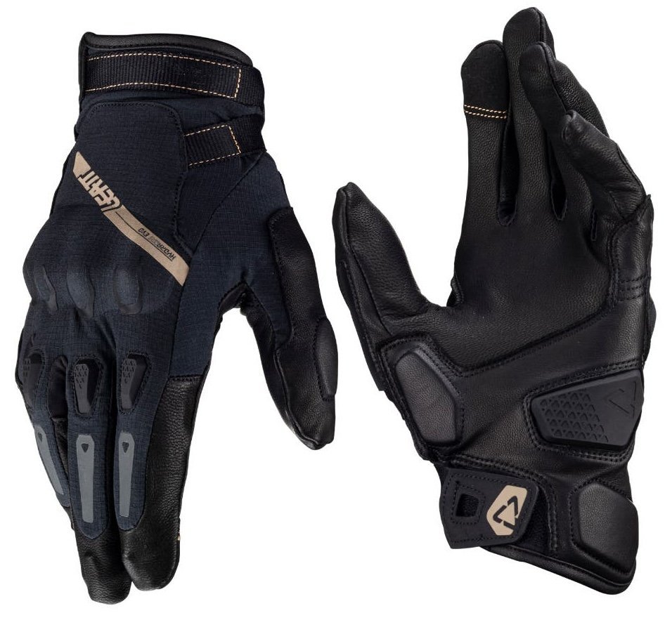Перчатки LEATT 7.5 HydraDri Adventure Short Glove [Stealth], M (9)