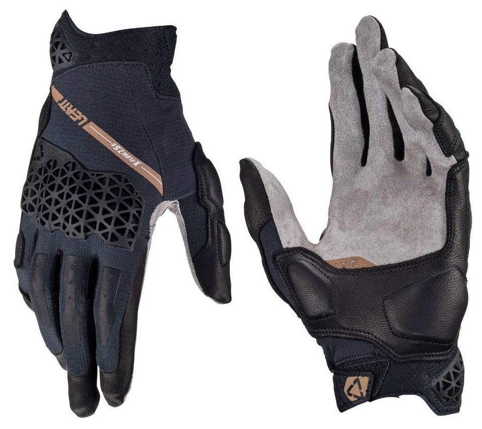 Перчатки LEATT 7.5 X-Flow Adventure Short Glove [Stealth], M (9)