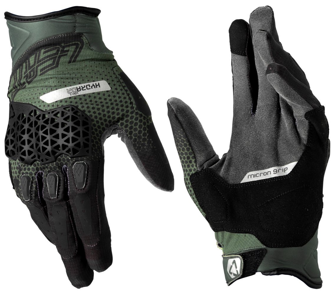 Перчатки LEATT 5.5 HydraDri Adventure Short Glove [Forest], XL (11)