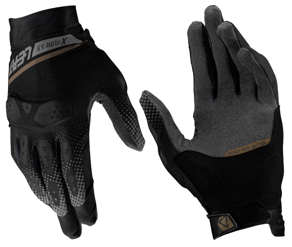 Перчатки LEATT 5.5 X-Flow Adventure Short Glove [Stealth], XXL (12)