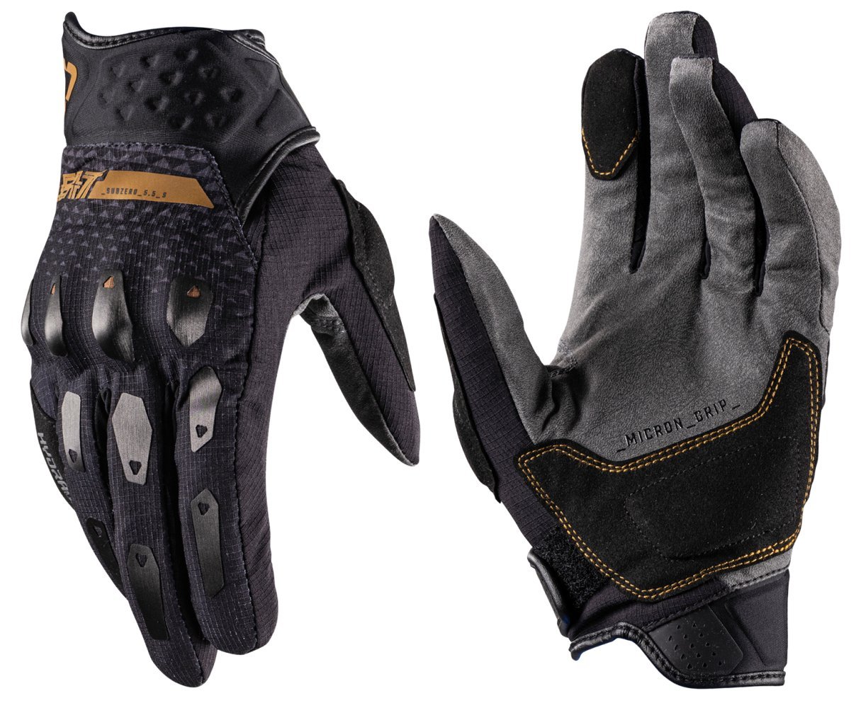Перчатки LEATT 5.5 SubZero Adventure Short Glove [Stealth], XXL (12)