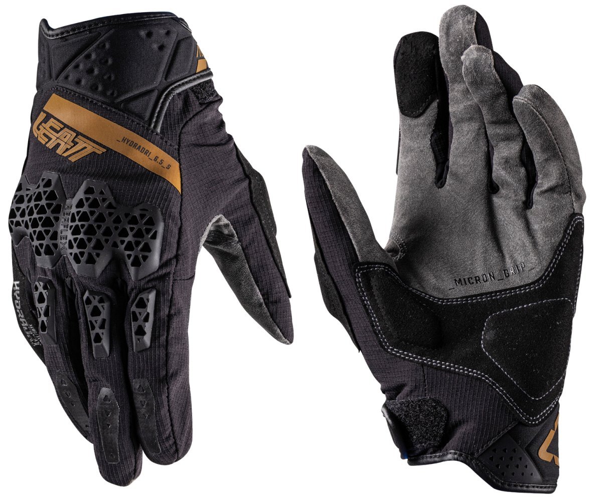 Перчатки LEATT 6.5 HydraDri Adventure Short Glove [Stealth], M (9)