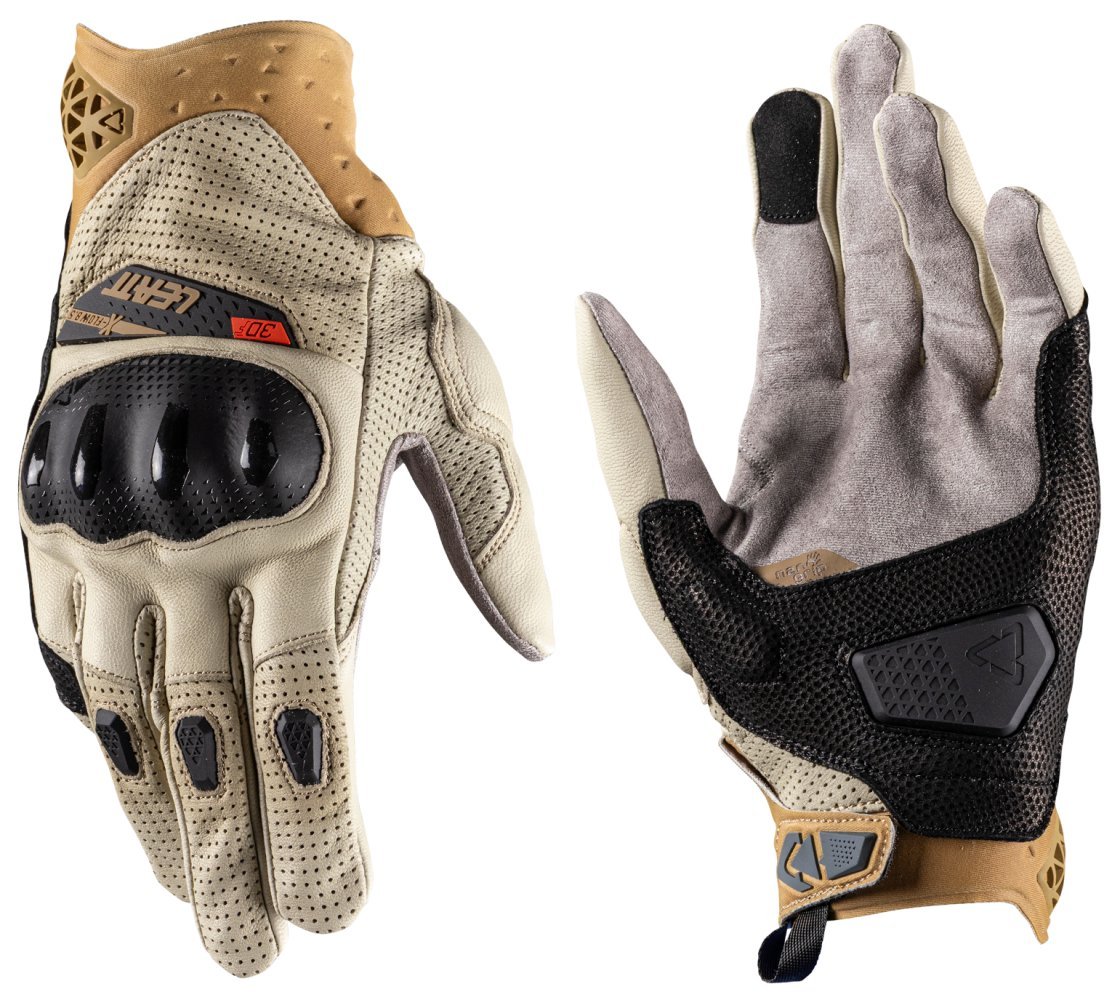 Перчатки LEATT 8.5 X-Flow Adventure Short Glove [Sand], M (9)