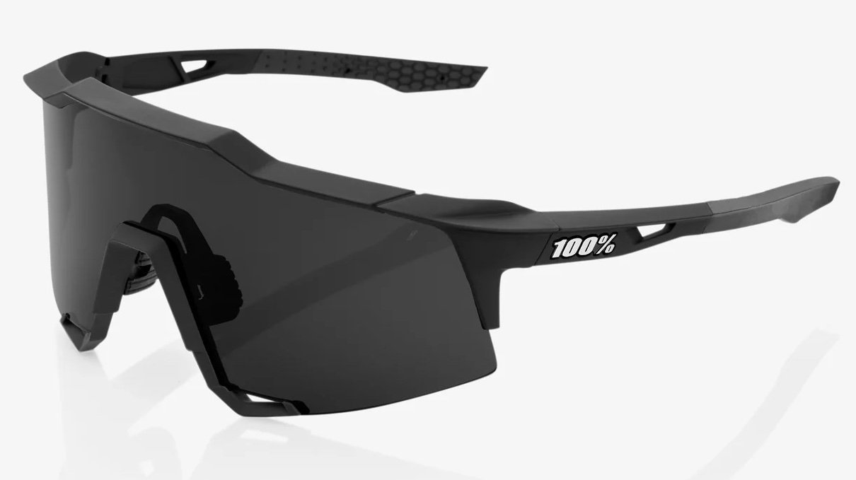 Окуляри 100% SpeedCraft Sunglasses [Soft Tact Black], Grey Lens