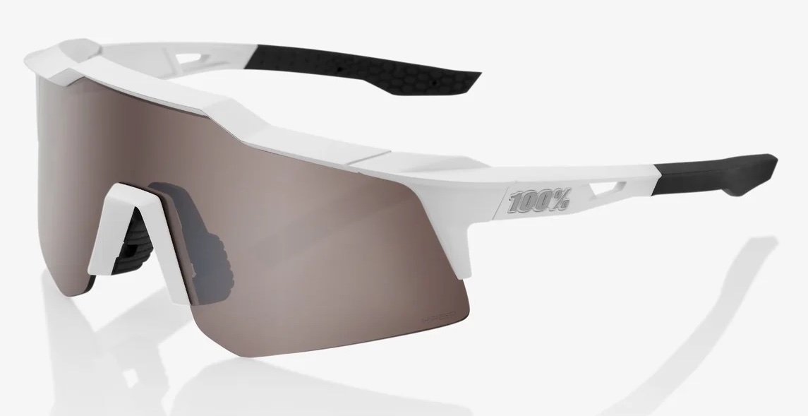 Окуляри 100% SpeedCraft XS HiPER Sunglasses [White], HiPER Silver Lens