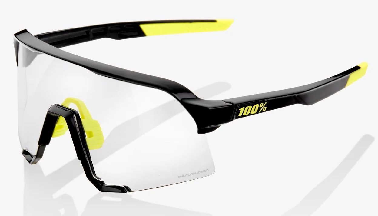 Окуляри 100% S3 Sunglasses [Black], Photochromic Lens