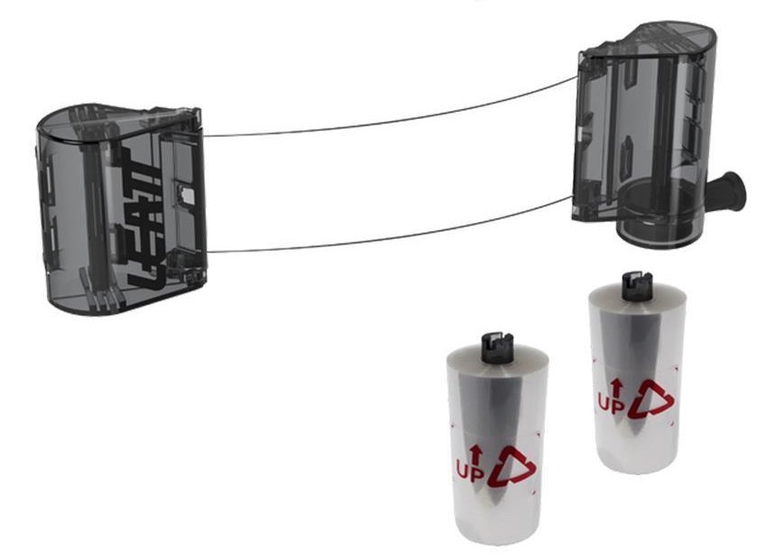 Система LEATT Roll-Off Mud Canisters Kit [Clear], Roll-Off