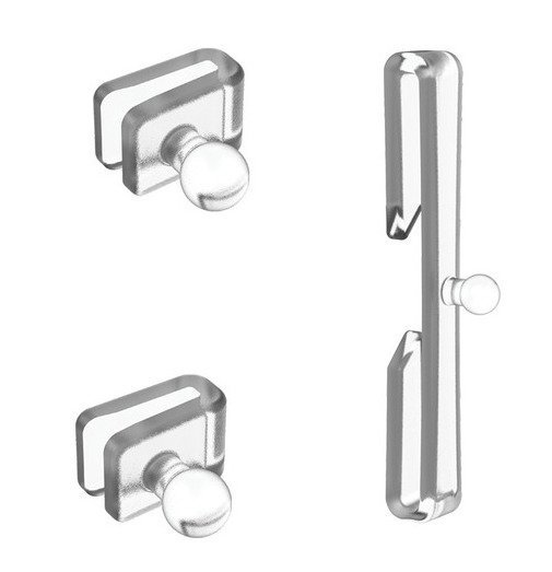 Кріплення зривок LEATT 4.5 Tear-Offs Pin - 3 pack, No Size