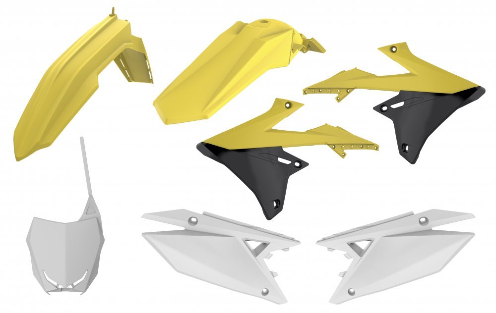 Пластик Polisport MX kit - Suzuki (18-) [Yellow], Suzuki