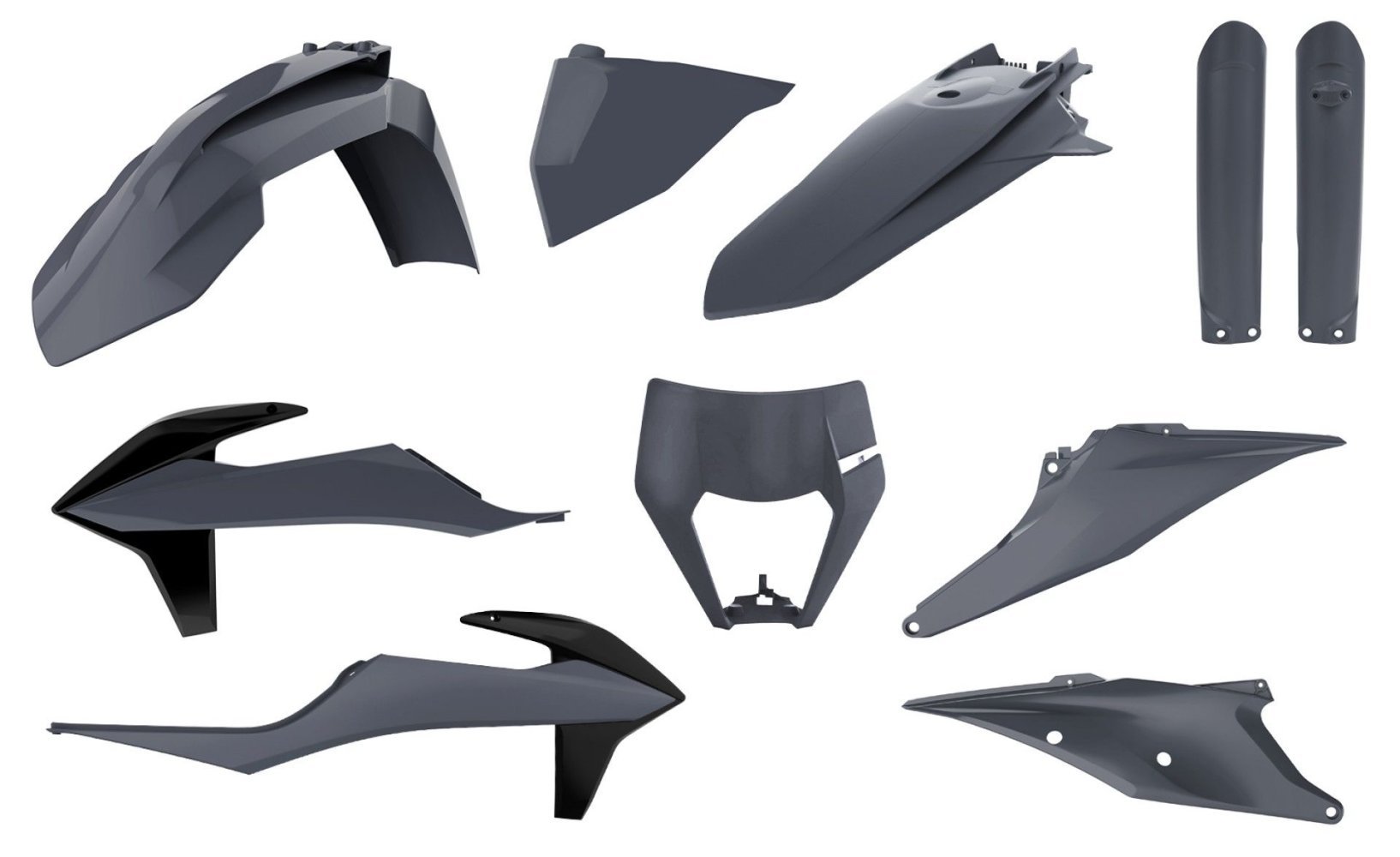 Пластик Polisport ENDURO kit - KTM (20-) [Nardo Grey], KTM