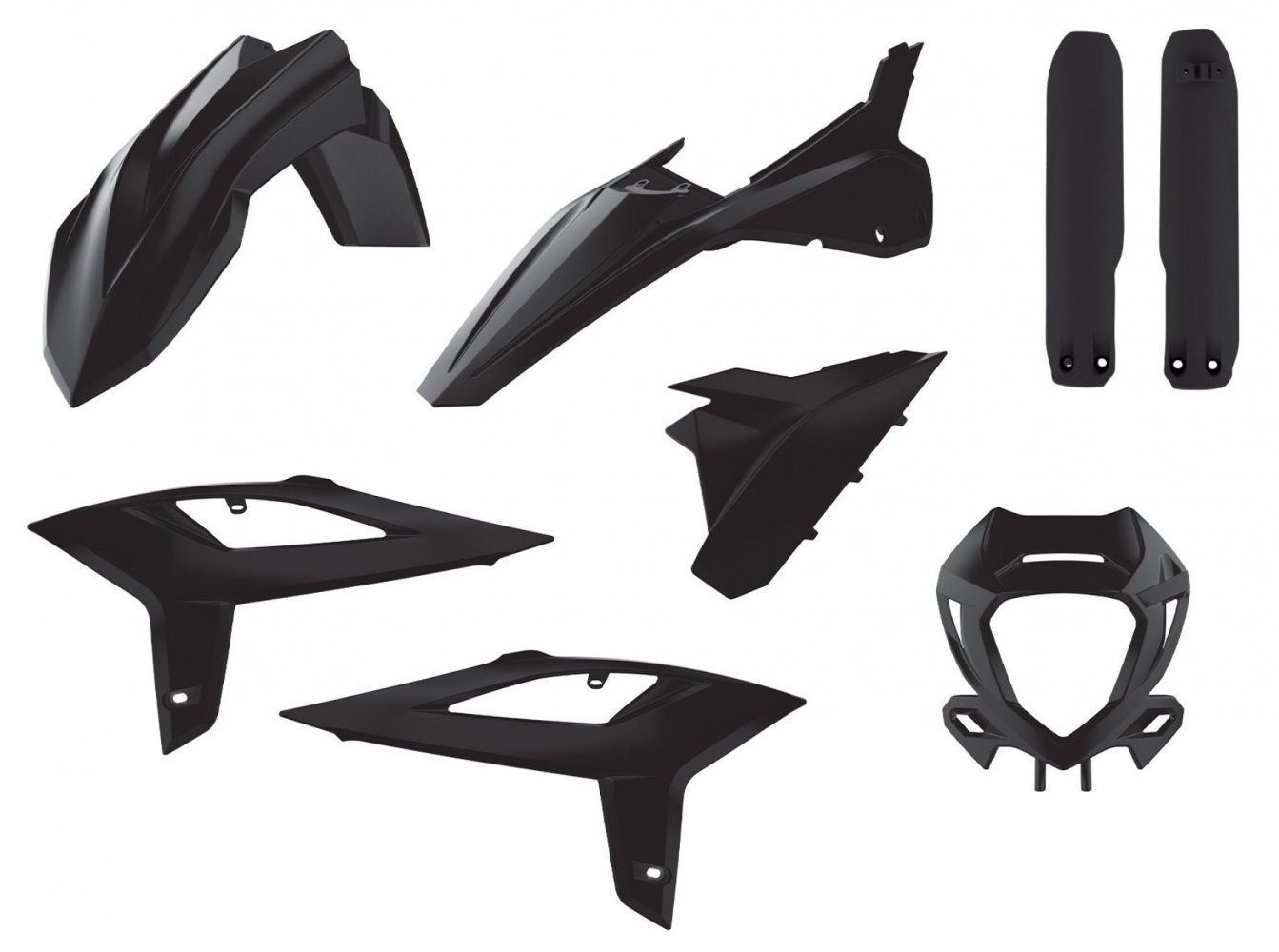 Пластик Polisport ENDURO kit - Beta (20-) [Black], Beta