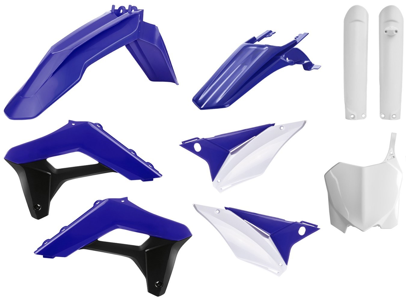 Пластик Polisport ENDURO kit - Sherco (19-) [Blue/White], Sherco