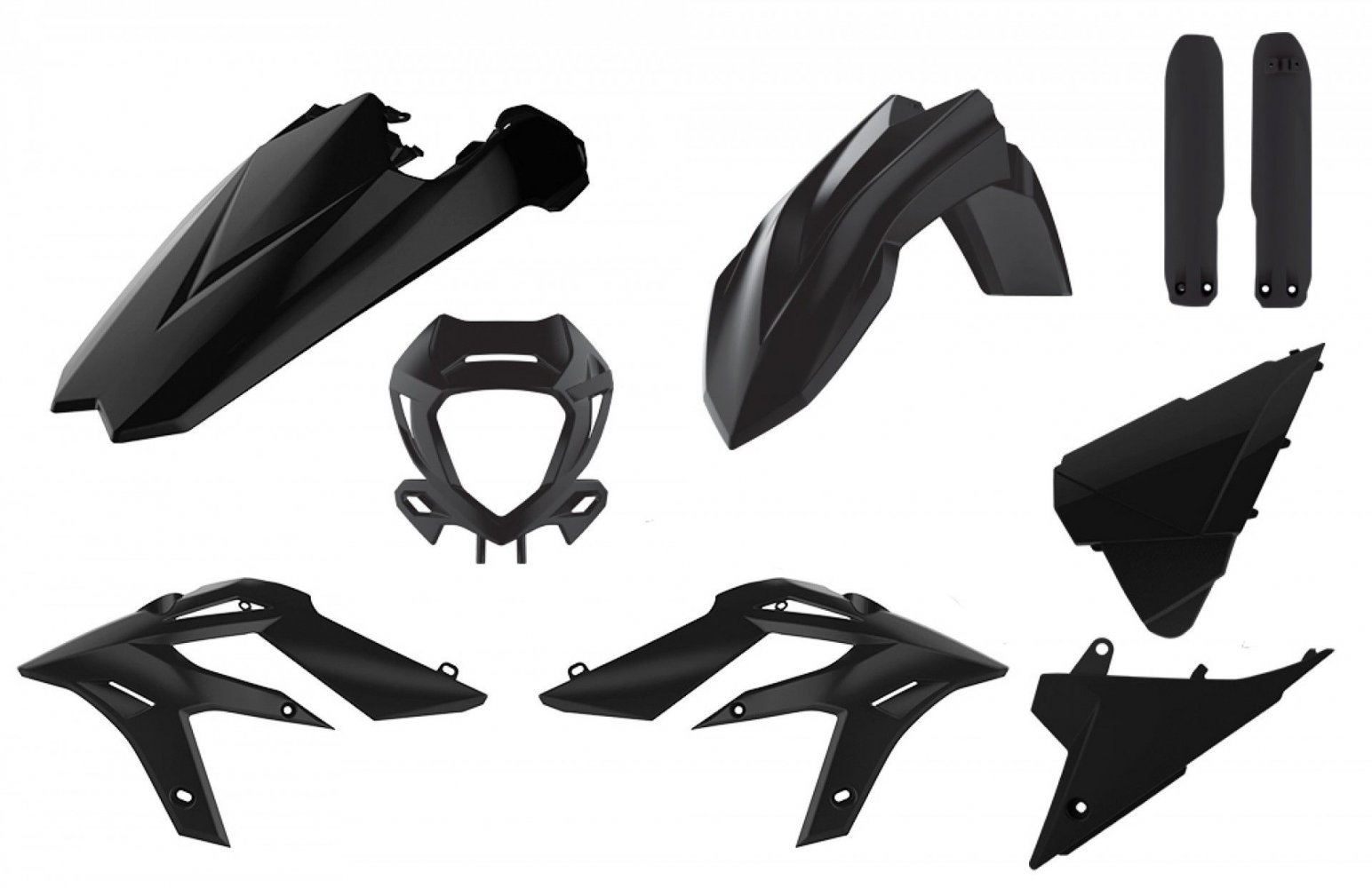 Пластик Polisport ENDURO kit - Beta X (20-) [Black], Beta