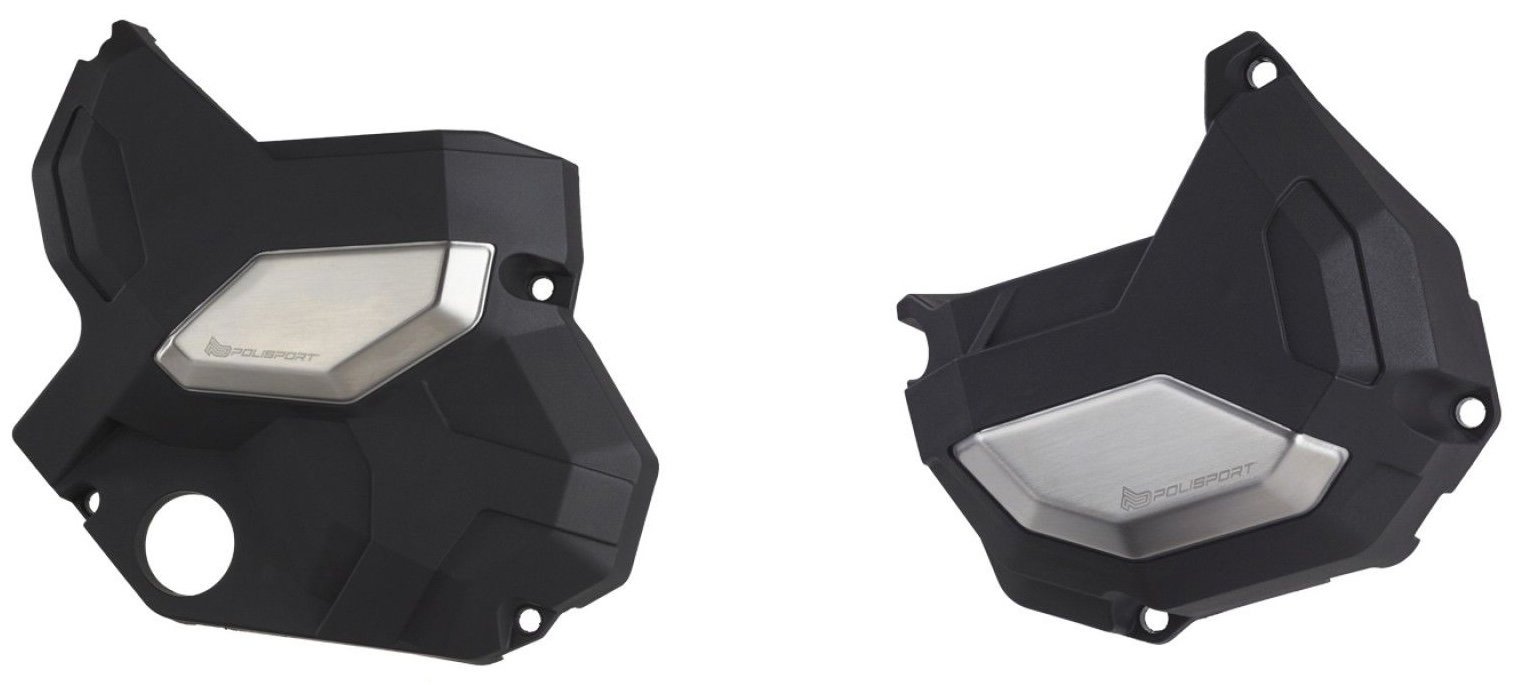 Комплект Polisport Clutch & Alternator Cover - Kawasaki [Black]