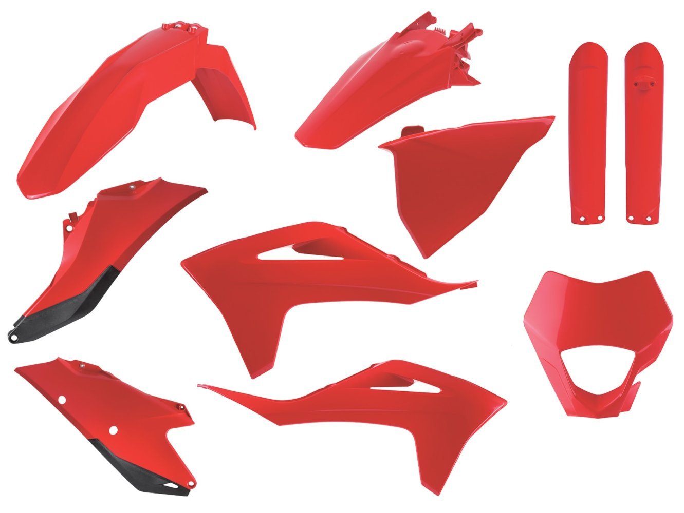 Пластик Polisport ENDURO kit - Gas Gas (21-) [Red], GasGas