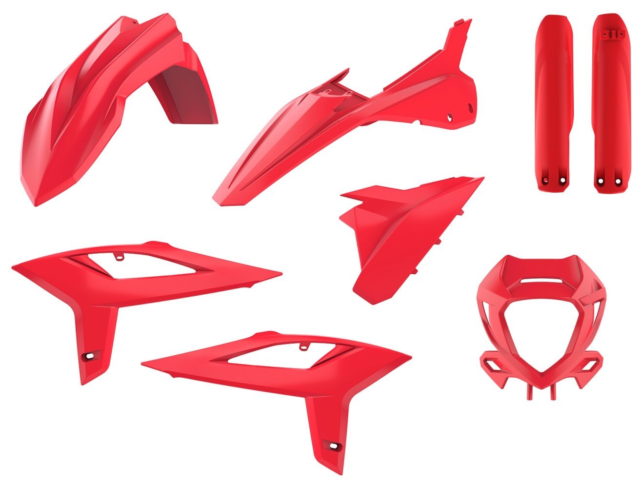 Пластик Polisport ENDURO kit - Beta (20-) [Red], Beta
