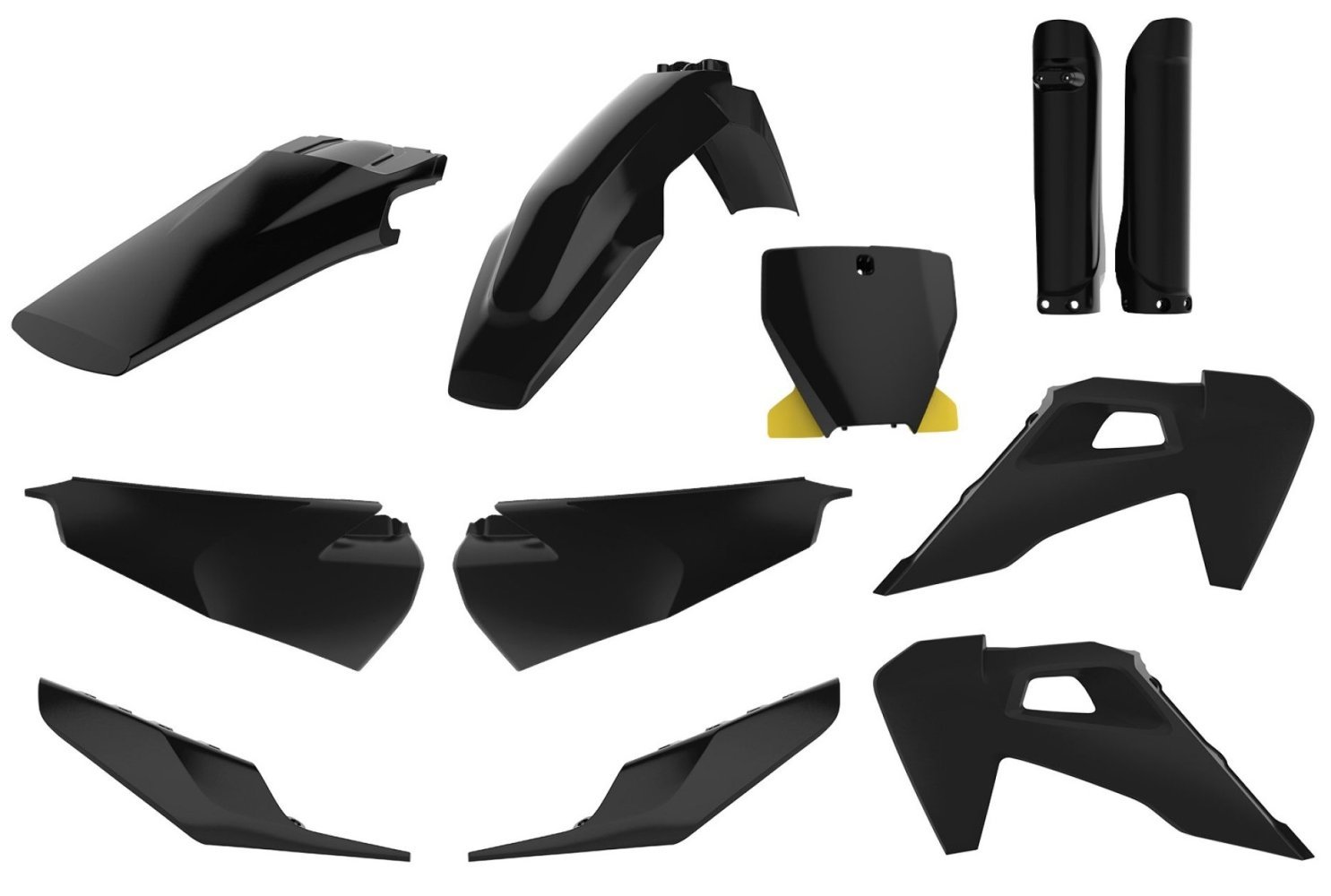 Пластик Polisport MX kit - Husqvarna (19-) [Black], Husqvarna