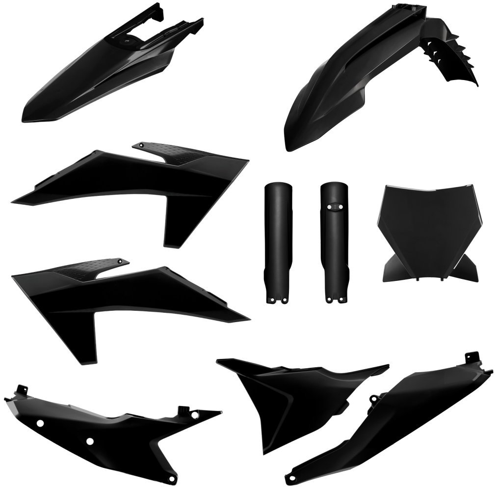 Пластик Polisport MX kit - KTM (23-) [Black], KTM