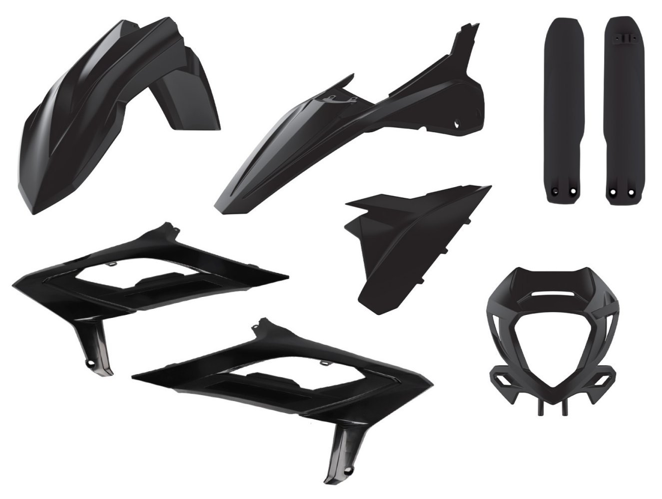 Пластик Polisport ENDURO kit - Beta (23-) [Black], Beta