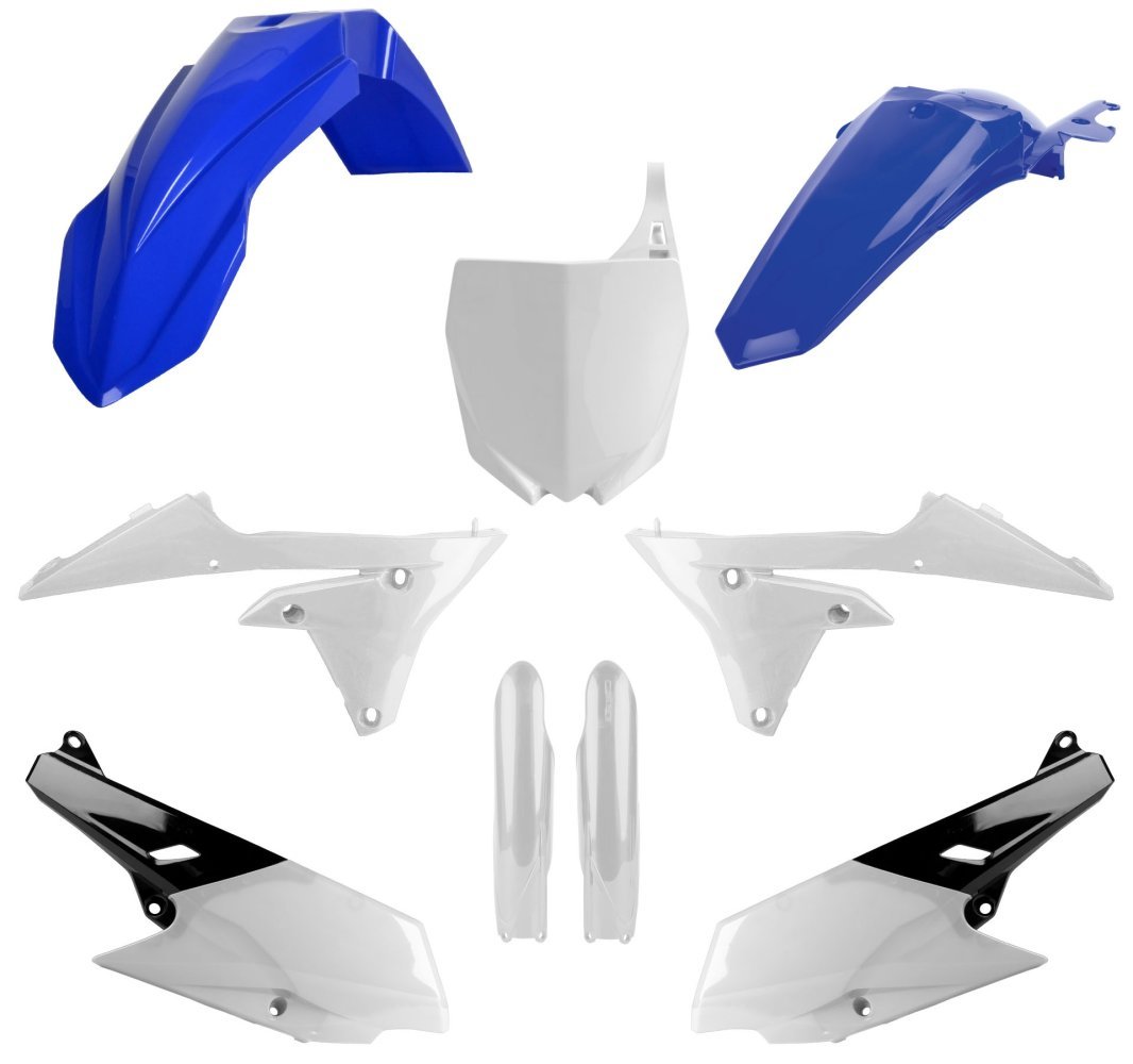Пластик Polisport MX kit - Yamaha (14-) [Blue/White], Yamaha