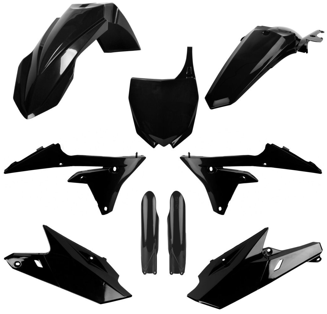 Пластик Polisport MX kit - Yamaha (14-) [Black], Yamaha