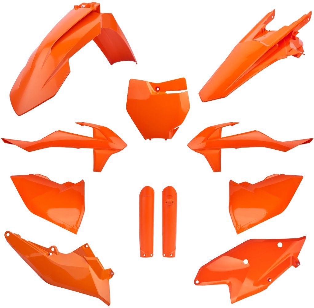 Пластик Polisport MX kit - KTM (16-) [Flo Orange], KTM