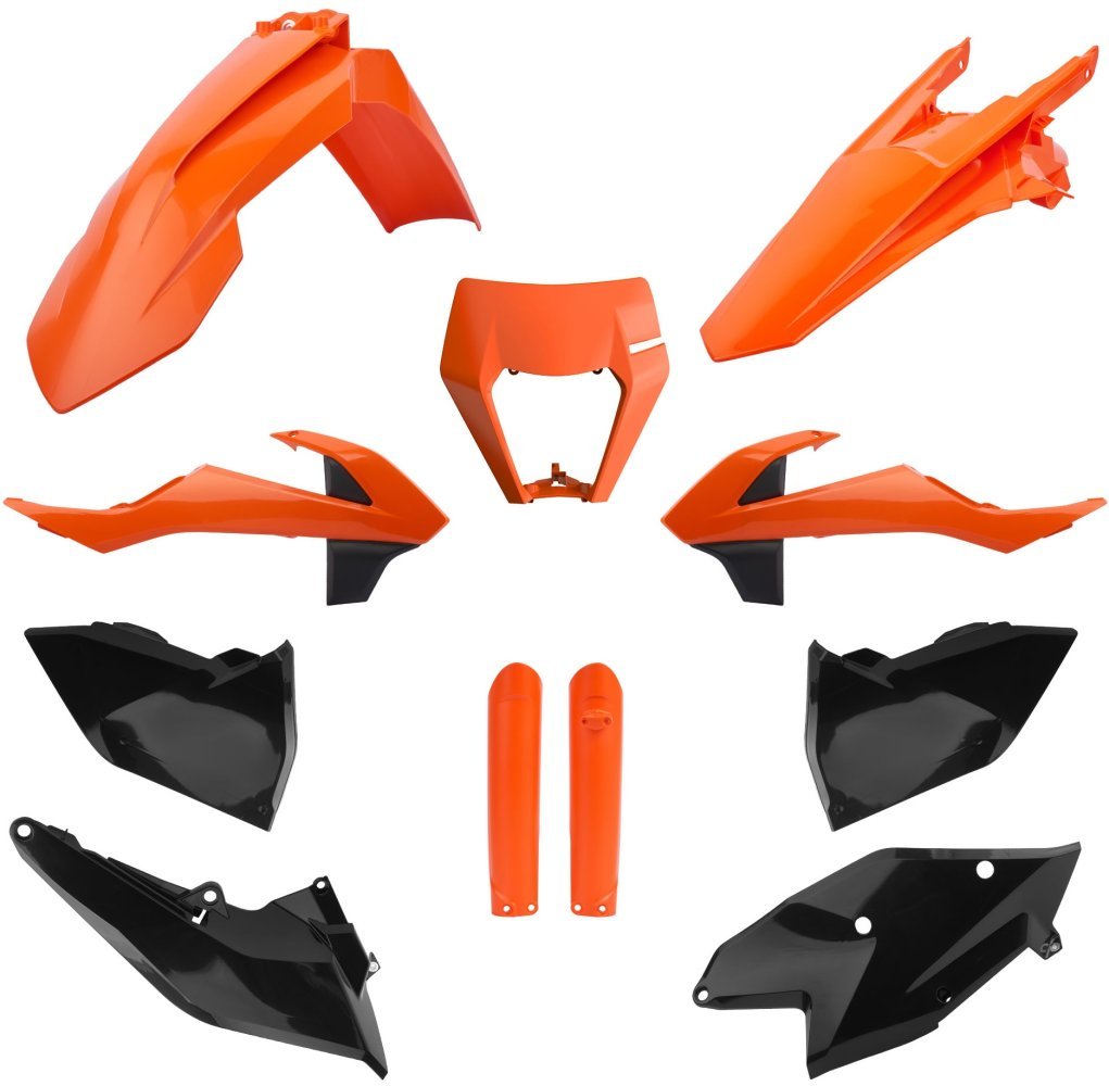 Пластик Polisport ENDURO kit - KTM (17-) [Orange/Black], KTM