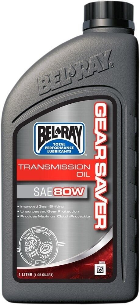 Масло трансмісійне Bel-Ray Gear Saver Trans Fluid [1л], 80w