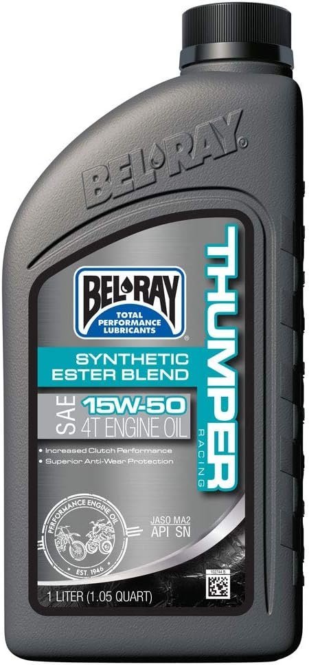 Масло моторне Bel-Ray THUMPER Racing Engine Oil [1л], 15w-50