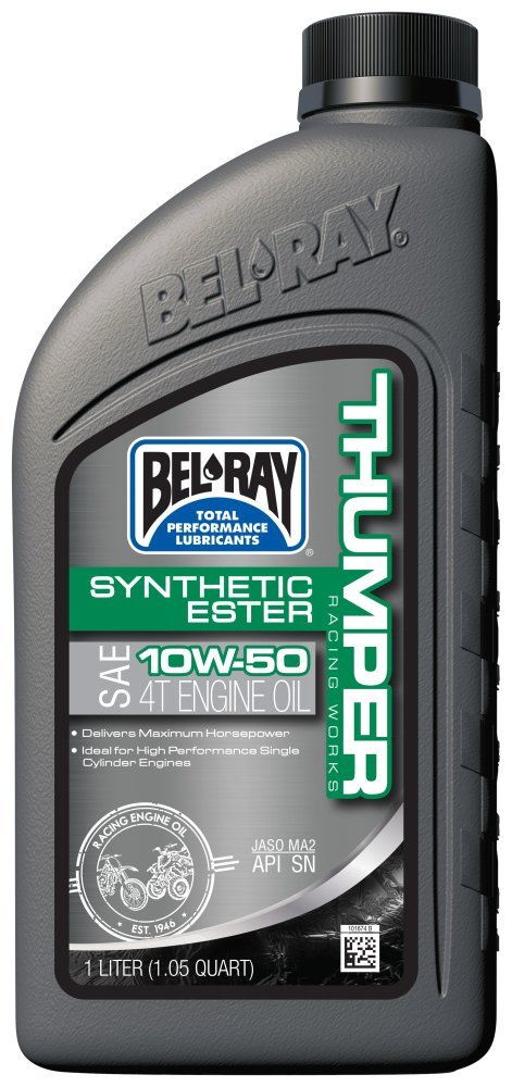 Масло моторне Bel-Ray THUMPER Racing Works Engine Oil [1л], 10w-60