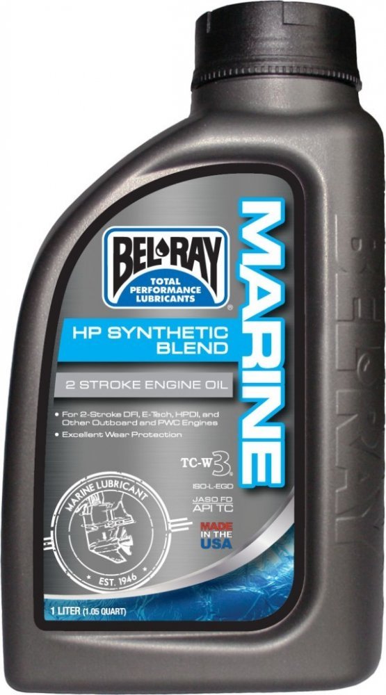 Масло моторне Bel-Ray Marine Semi-Syn Oil [1л], 2T Pre-mix