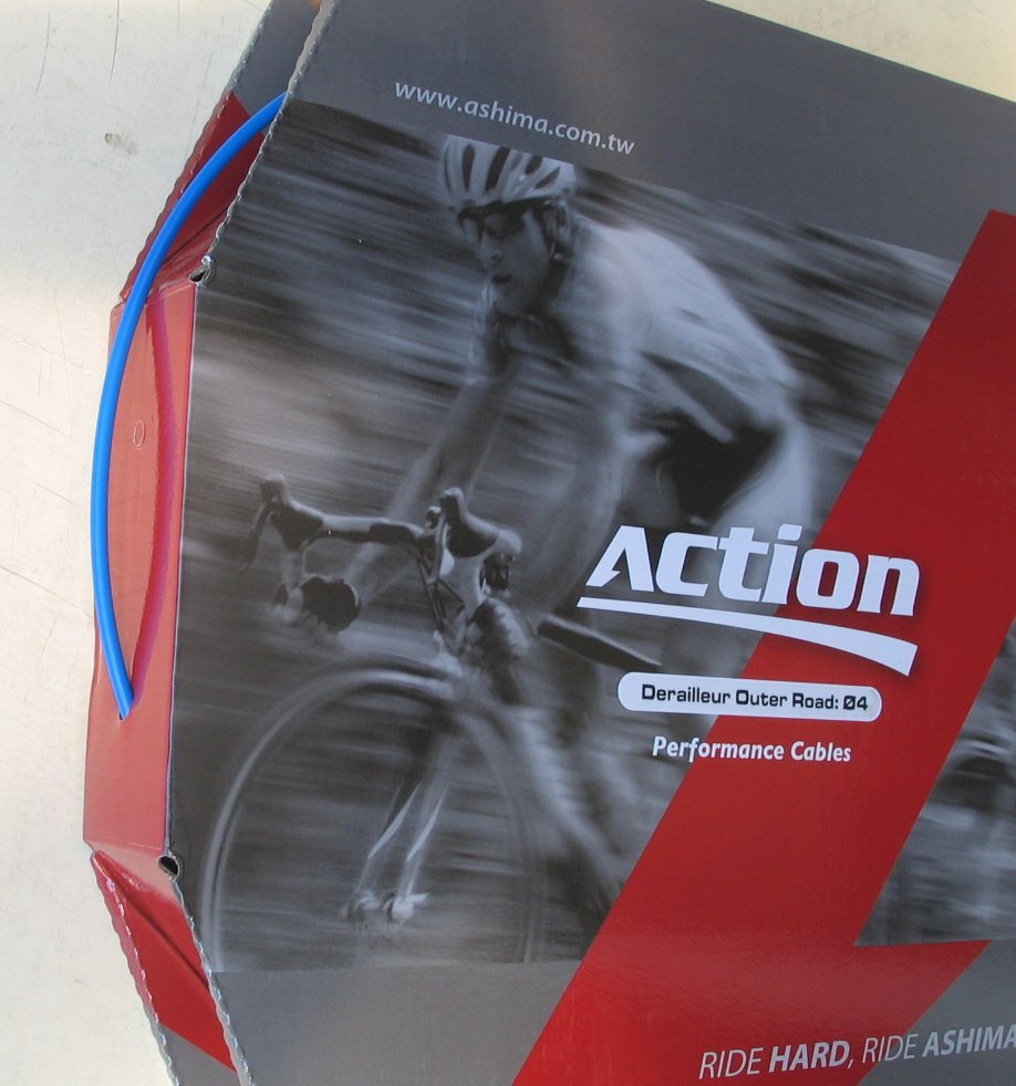 Оплетка переключения скоростей Ashima Action 50м [Blue], Gear Ø5.0 mm