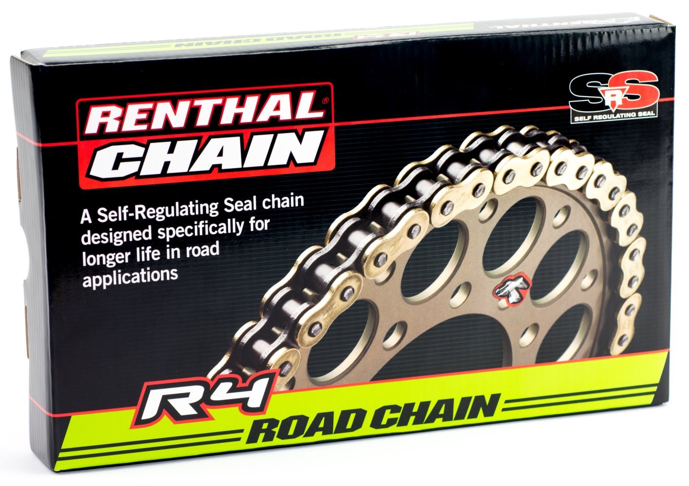 Ланцюг Renthal R4 Chain - 525 [Gold], 525-124L / Seal Ring