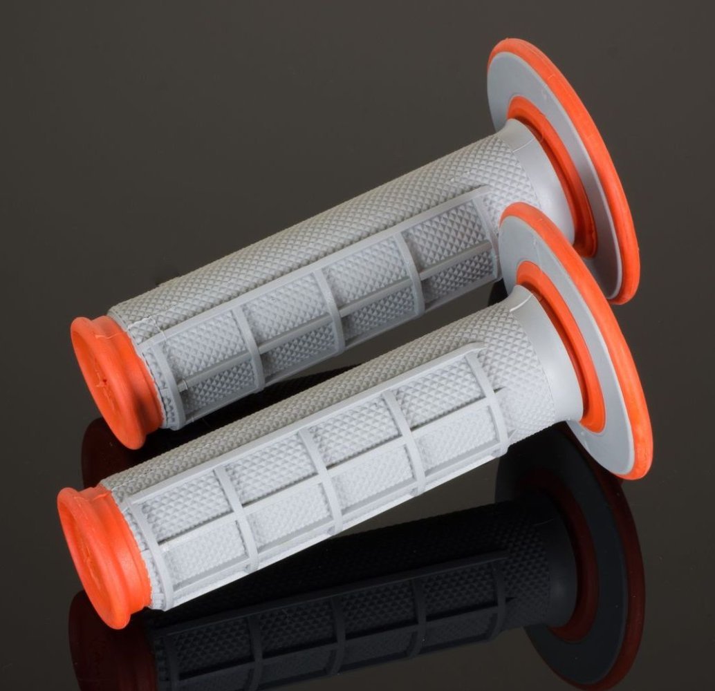 Гріпси Renthal MX Grips - Dual Compound [Orange], Soft
