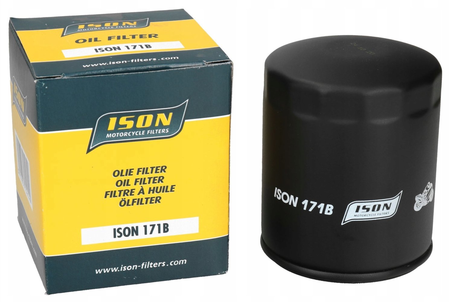 Фільтр ISON Premium Canister Oil Filter [Black], Spin-On