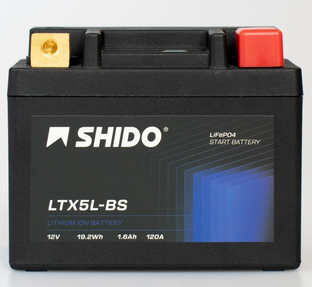 Акумулятор SHIDO Lithium Ion Battery [1.6 Ah], CCA 120 (A)